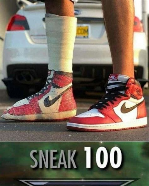 nike shoes meme